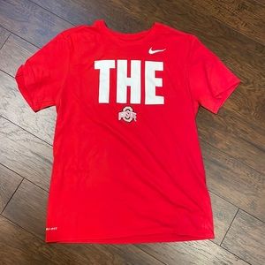 Nike dry fit men’s tshirt. THE Ohio State. Large